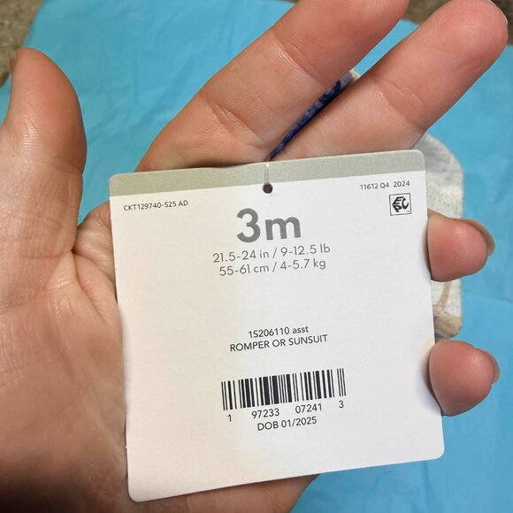 3mth Bear Fleece 2 Piece set NWT - Picture 3 of 3